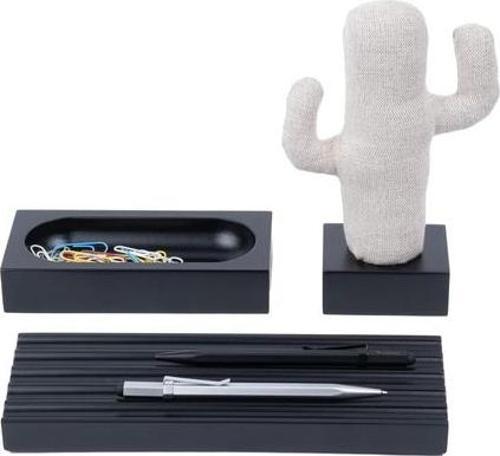 Kayigo Siyah Woody Bej Cactus Üçlü Set