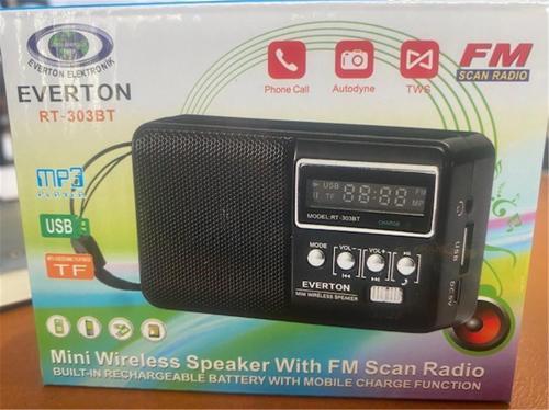 Fm-Usb-Tf Şarjlı Dijital Göstergeli Radyo