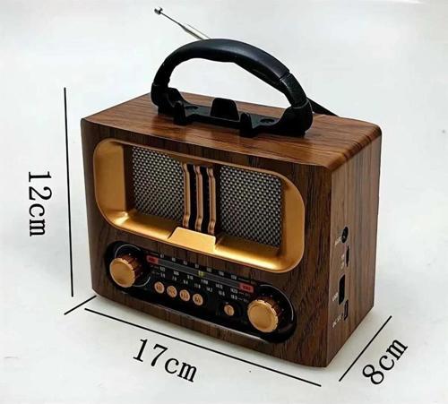Radyo - Am - Sw - Usb - Tf Card - Aux Nostaljik Radyo