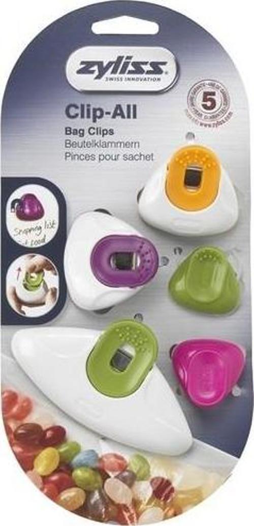 E990032 5li Karışık Poşet Kapatma Klipsi