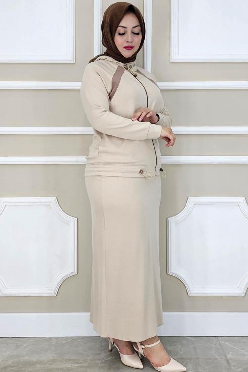 KADIN KOMBİNLİ TESETTÜR TAKIM