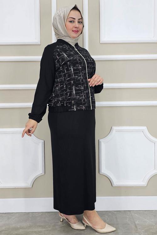 KADIN DESENLİ TESETTÜR TAKIM