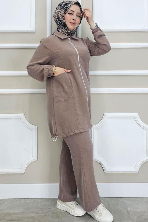 KADIN FERMUARLI TESETTÜR TAKIM