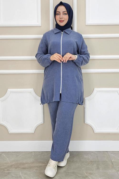 KADIN FERMUARLI TESETTÜR TAKIM