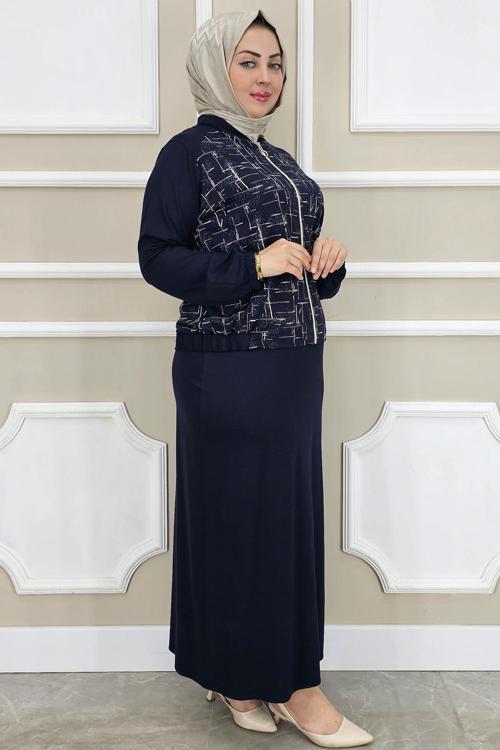 KADIN DESENLİ TESETTÜR TAKIM