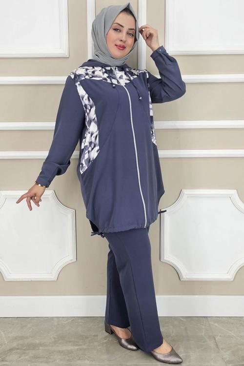 KADIN KOMBİN DETAYLI TESETTÜR TAKIM