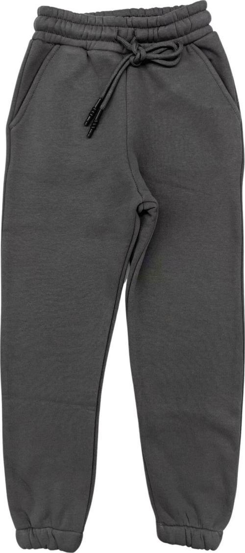 Unisex Çocuk Lastik Paça Şardonlu Füme Eşofman Alt