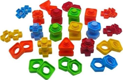 45 Parça Geometrik Somun Cıvata