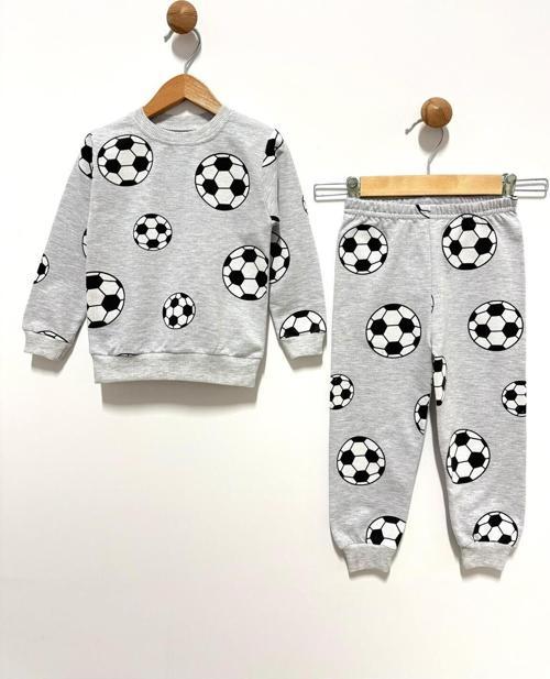 7-10 Yaş İki İp Süper Kahramanlar Pijama Takımı