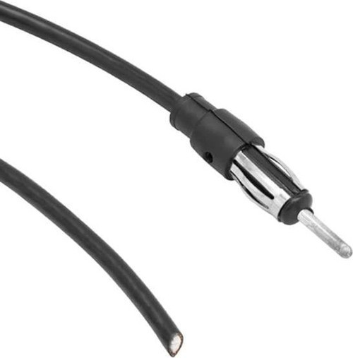 25CM Erkek Oto Anten Fişi Jacklı Kablolu