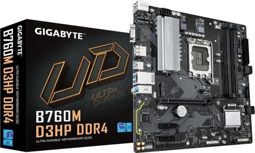 B760M D3Hp Ddr4 Intel B760 Soket 1700 Ddr4 5333Mhz Matx Gaming (Oyuncu) Anakart