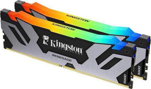 32Gb 7200Mt/S Ddr5 Cl38 Dımm (Kit Of 2) Renegade Rgb Black Turkey Kf572C38Rsak2-32Tr