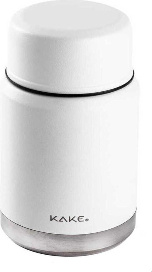 KAKE, 500 ml, Paslanmaz, Sızdırmaz, Çelik Kaşıklı, Yemek Termosu, Sefer Tası, GINGER KFY-XD017