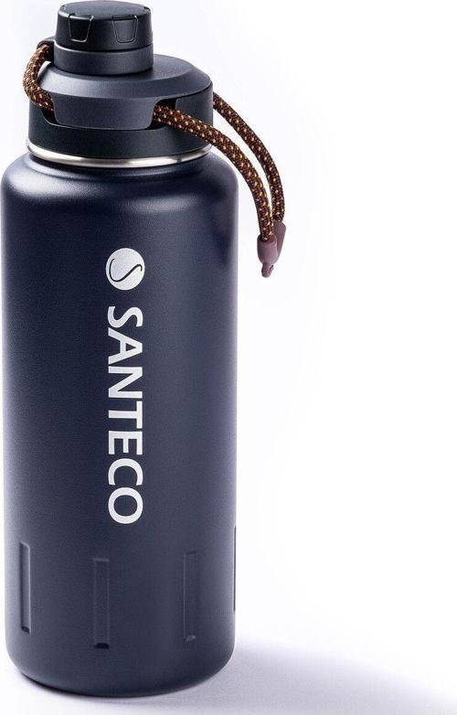 020-01-LACİVERT ÇİFT KATMANLI PASLANMAZ ÇELİK TERMOS SU ŞİŞESİ 950ML