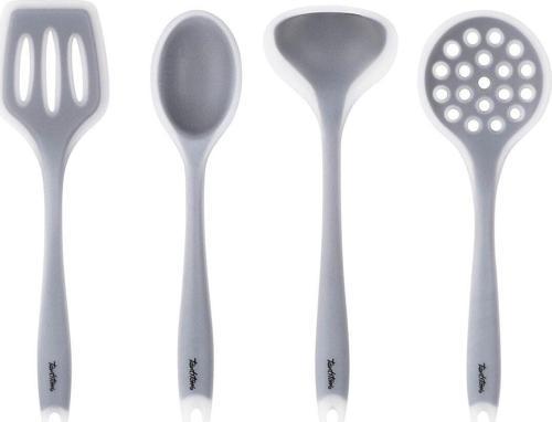 002-01-GRİ RENGİ SİLİKON 4LÜ SERVİS SETİ