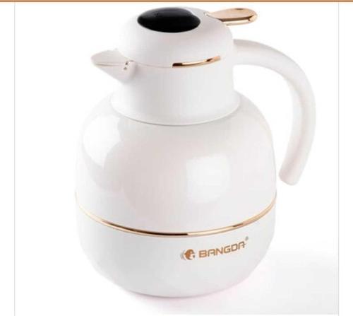 012-01 BEJ PASLANMAZ ÇELİK TERMOMETRELİ VE SÜZGEÇLİ ÇAY TERMOSU 1.2 LT