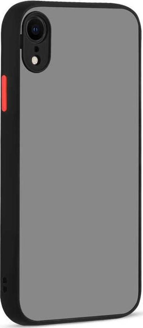iPhone XR Uyumlu Kamera Korumalı Darbeye Karşı Dayanıklı Arkası Mat Silikon Kılıf