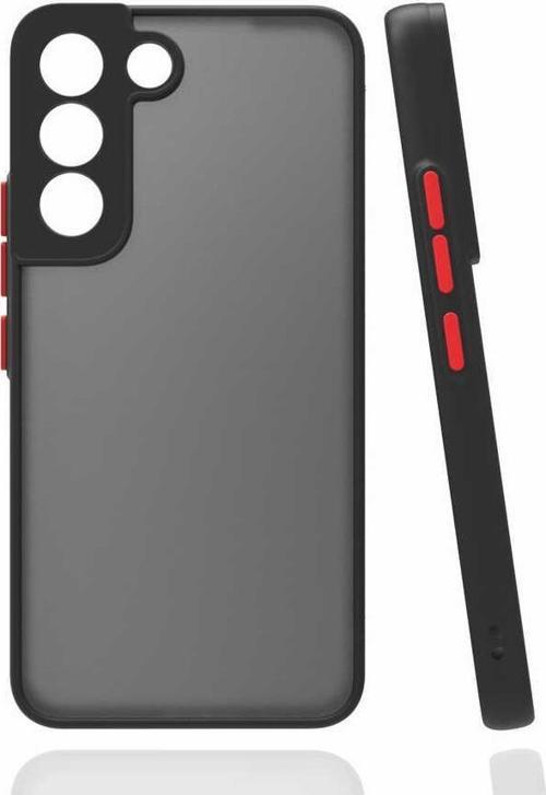 Samsung Galaxy S22 Plus Uyumlu Kamera Korumalı Darbeye Karşı Dayanıklı Arkası Mat Silikon Kılıf