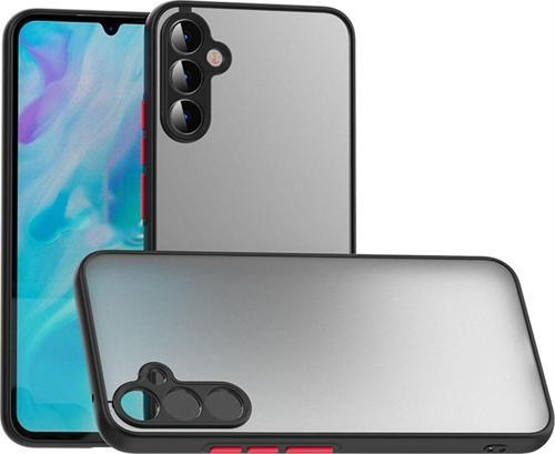 Samsung Galaxy A34 Uyumlu Kamera Korumalı Darbeye Karşı Dayanıklı Arkası Mat Silikon Kılıf