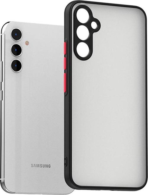 Samsung Galaxy A15 Uyumlu Kamera Korumalı Darbeye Karşı Dayanıklı Arkası Mat Silikon Kılıf
