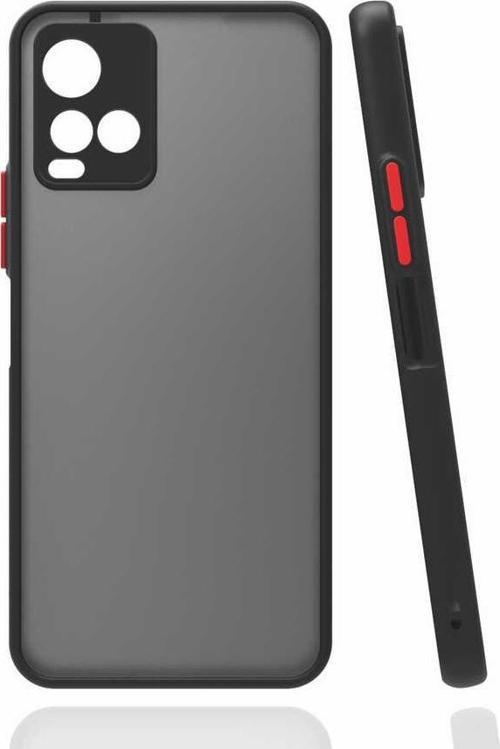 Vivo Y21s Uyumlu Kamera Korumalı Darbeye Karşı Dayanıklı Arkası Mat Silikon Kılıf