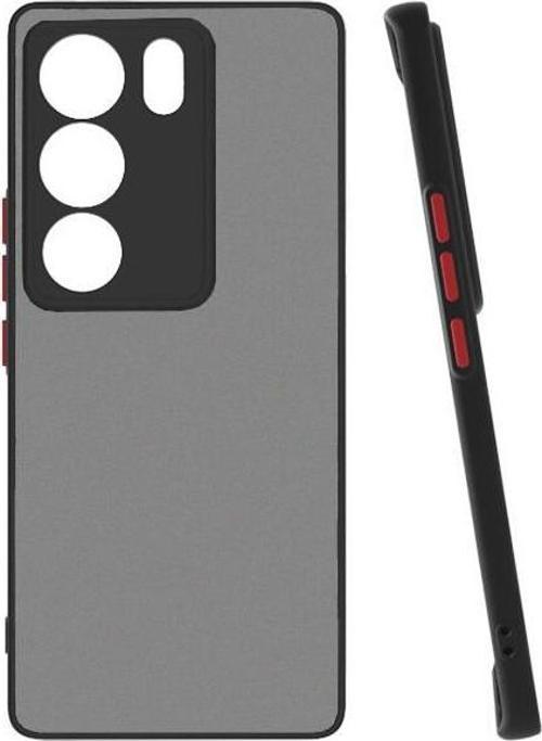 Vivo V29 5G Uyumlu Kamera Korumalı Darbeye Karşı Dayanıklı Arkası Mat Silikon Kılıf