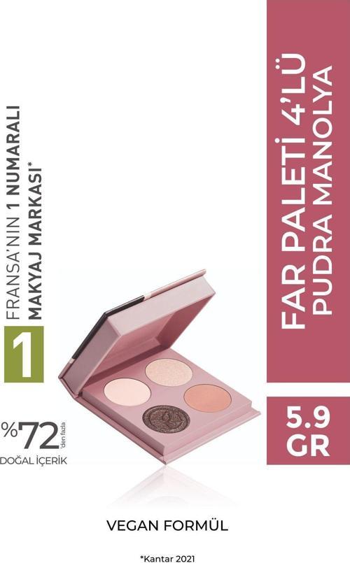 4’Lü Far Paleti – Manolya Pudra-34265