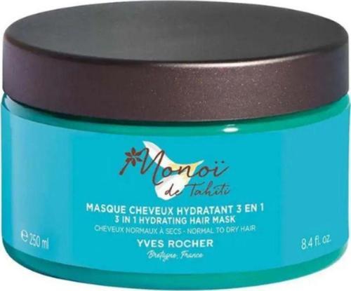 Yeni Nemlendirici 3İn1 Prebiyotik Saç Maske 250Ml Saf Tahiti Monoi Özü & Kopra Yağı