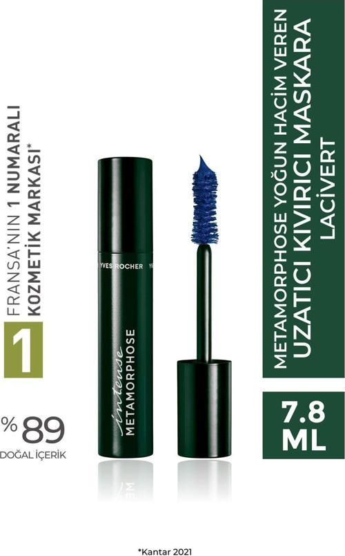 Yoğun Hacim Veren Uzatıcı Kıvırıcı Maskara-Metamophose-Lacivert-48666