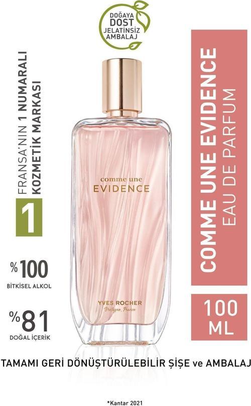 Comme Une Evidence Edp- Comme Une Evidence- Kadın Parfüm-100Ml