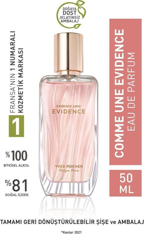 Comme Une Evidence Edp- Comme Une Evidence- Kadın Parfüm-50Ml