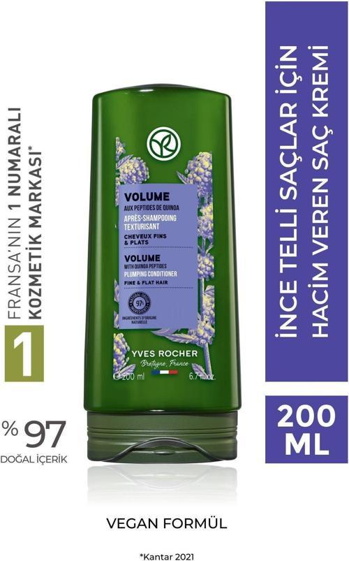 Hacim Veren Saç Kremi - İnce Telli Saçlar / Volume -Vegan -200Ml
