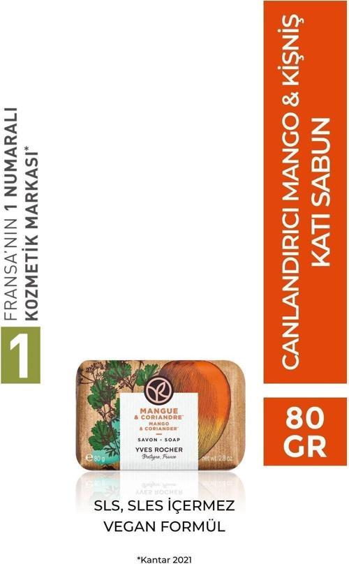 Katı Sabun - Canlandırıcı Mango Kişniş - 80G-50316