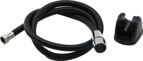 SİYAH PLASTİK PERLATÖRLÜ TAHARATMATİK HORTUM  120CM (2818)