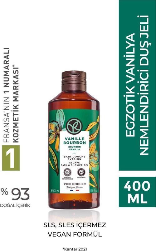 Nemlendirici Duş Jeli - Egzotik Vanilya - 400Ml-37983
