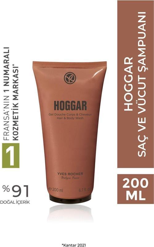Saç Ve Vücut Şampuanı-Hoggar- Erkek-200Ml