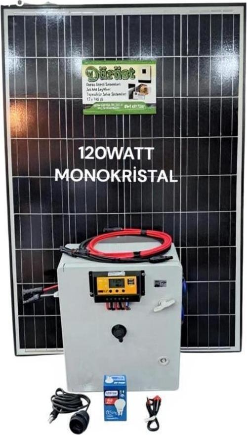 Taşınabilir Güneş Enerji Paketi 150w Güneş Paneli 80ah akü 600W inverter Tv Aydınlatma Paketi
