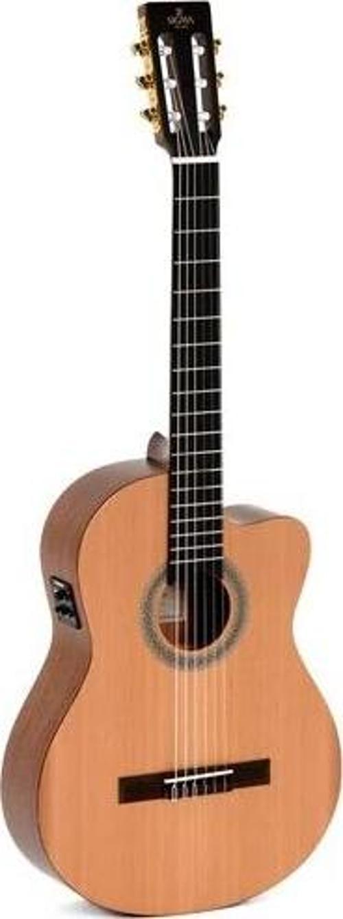 CMC-STE Elektro Klasik Gitar (Natural)