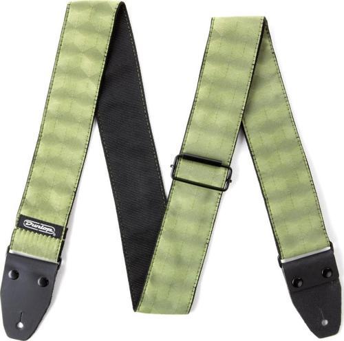 D6710 Jacquard Hexagon Echo Olive Gitar Askısı