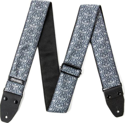 D6715 Jacquard Fleurs De Skull Gitar Askısı