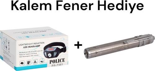 Usb Şarjlı Sensörlü Kafa Feneri Doktor Feneri Hediyeli 