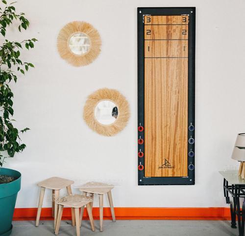 Shuffle Tahtası Masa Oyunu Siyah