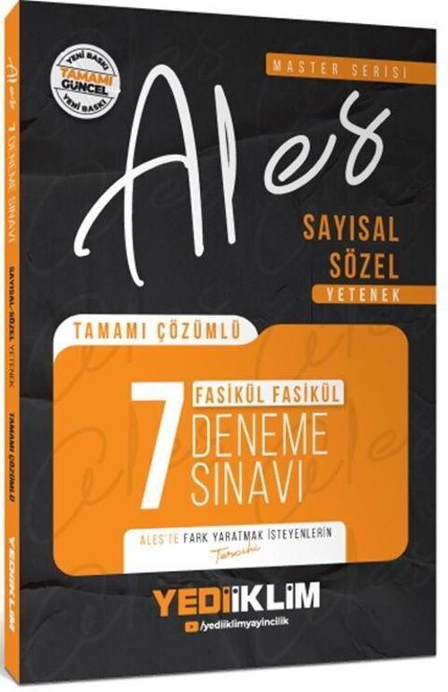 2026 Master Serisi ALES Sayısal Sözel Yetenek Modüler Set ve 5 Deneme Yediiklim Yayınları