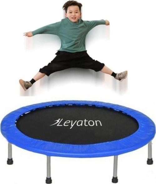 Trampolin 92 Cm Deluxe (36 Inç Trambolin) Mavi Lyt-41