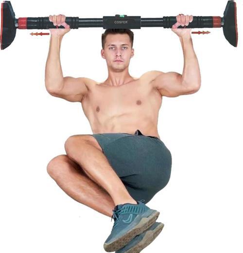 Yeni Nesil 90-120Cm Kapı Barı Barfiksi,Koridor Barfiksi,Barfix Demiri Barfiks Çubuğu