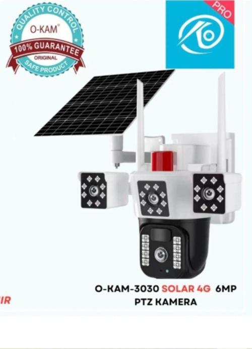 3030 4G 6Mp Ptz Dual Lens 360° Güneş Panelli 2 Kameralı 3 Görüntülü