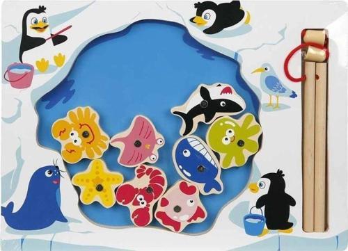 Nessiworld 1002918 SUN-Mıknatıslı Balık Tutma ve Yakalama Oyunu 11 Parça