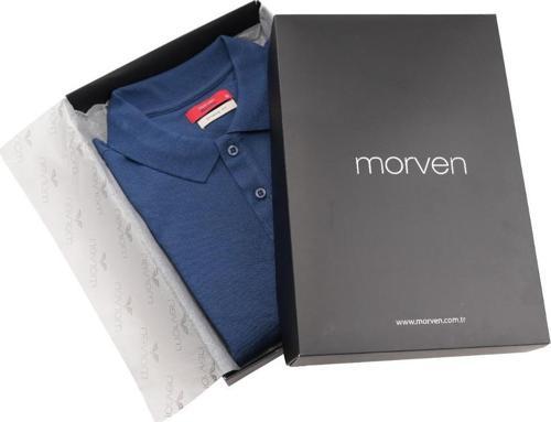 Marine Basic Düz %100 Pamuk Rahat Kesim Kısa Kollu HEDİYE KUTULU Polo Yaka Erkek Tişört