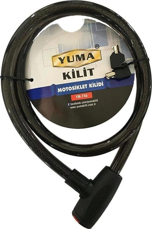 Yuma Ym-746 150 Cm 20 Mm Bisiklet / Motorsiklet Kilidi