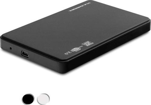 Hdd Kutu Usb2.0 Plastik Sata 2.5" Siyah - Beyaz HDX1757